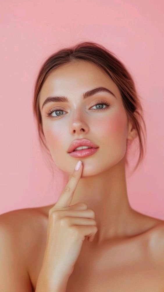 Mulher com pele natural e luminosa — tratamentos estéticos Lumina Joinville
